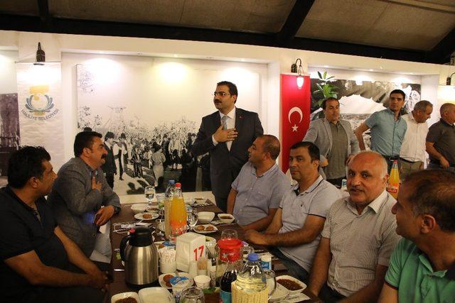 Canpolat kurum amirleriyle iftar yaptı