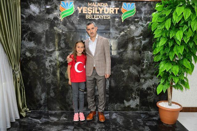 Başkan Çınar, Milli Takım Sporcusu Elif Naz Aktaş’ı ağırladı