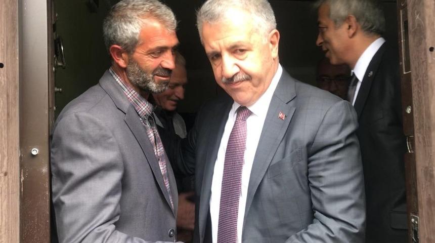 Arslan ve Kılı&ccedil;, Nurcan&rsquo;ın ailesine taziye ziyaretinde bulundu