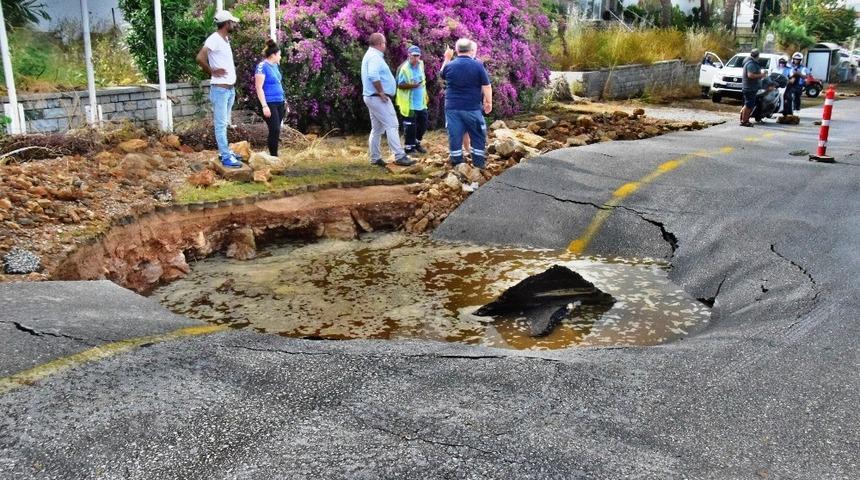 Büyükşehirden Bodrum açıklaması: "DSİ şartnameye uygun malzeme kullanmadı"