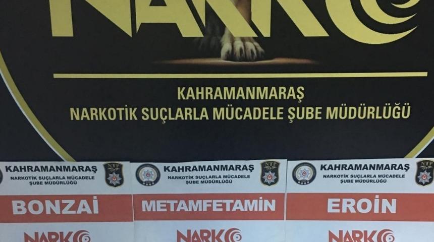 Kahramanmaraş’ta uyuşturucu operasyonu: 2 gözaltı