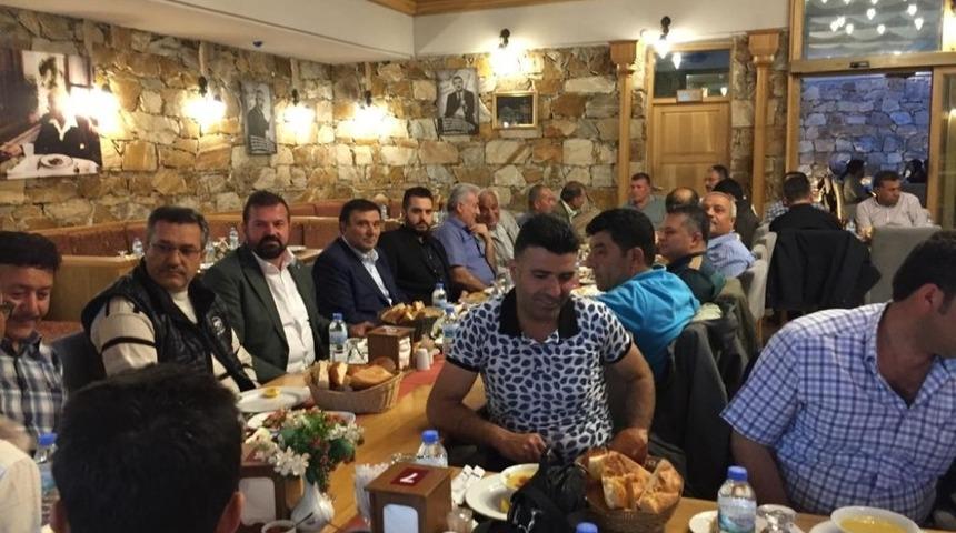 Saraycık köylüleri iftar yemeğinde bir araya geldi