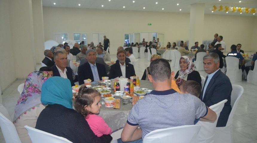 Selendi&rsquo;de şehit yakınları ve gazilere iftar