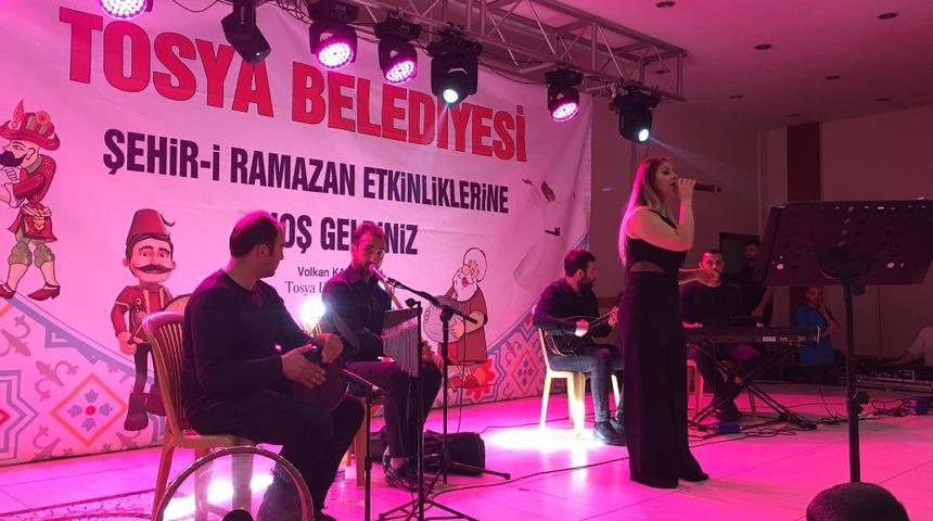 Tosya’da Şehri Ramazan etkinliklerine yoğun ilgi