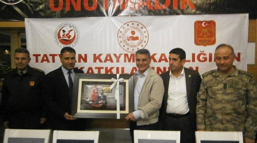 Kaymakam &Ouml;zkan, şehit ve gazi yakınlarıyla iftarda bir araya geldi