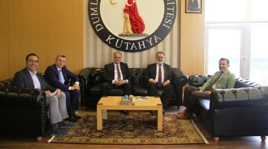 KUTSO Dış Ticaret Çalışma Grubu’ndan Rektör Gören’e ziyaret