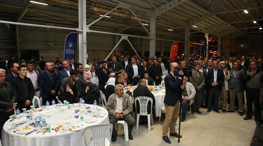 Büyükorhan’da iftar bereketi