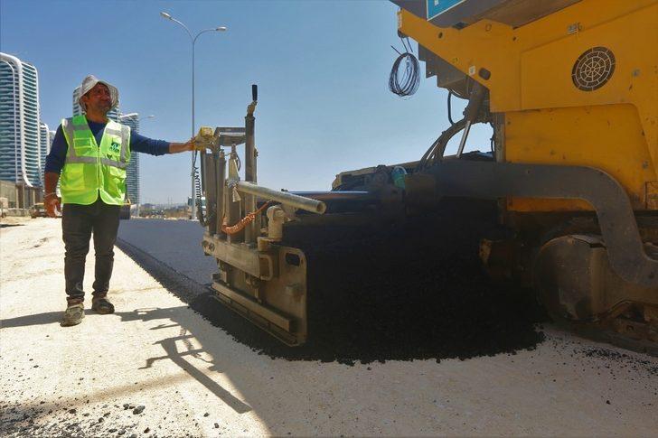 Mahraman yolunda asfalt çalışması tamamlandı G2