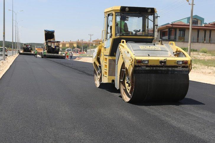 Mahraman yolunda asfalt çalışması tamamlandı G5