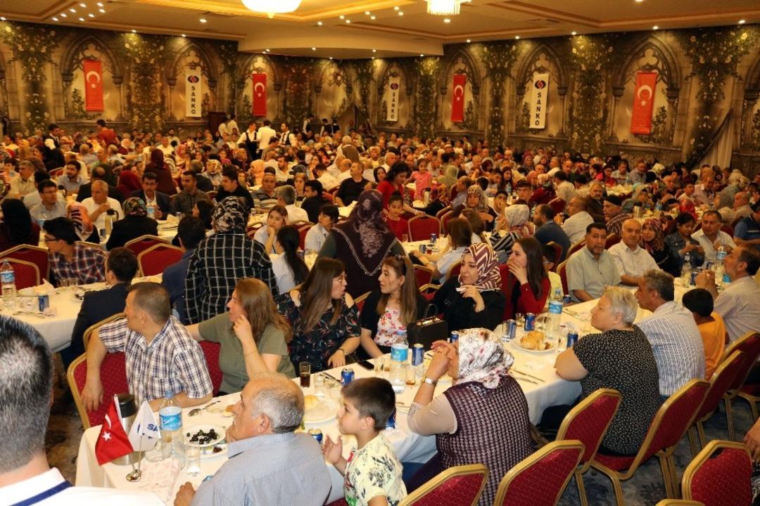 SANKO emeklileri iftar yemeğinde buluştu