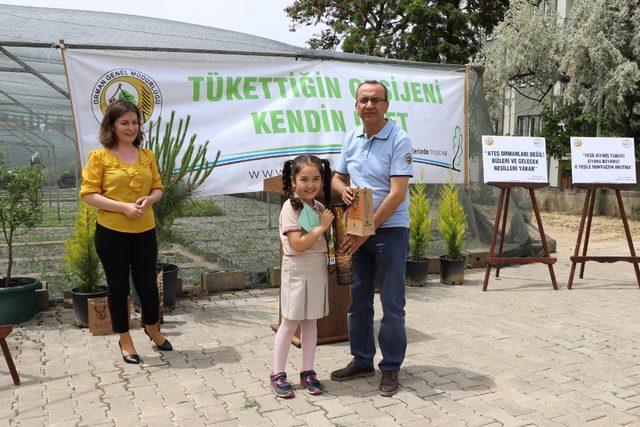 Aydın’da OGM 180. Yıl Resim-Slogan Yarışması ödülleri sahiplerini buldu