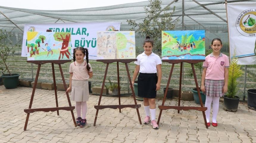 Aydın&rsquo;da OGM 180. Yıl Resim-Slogan Yarışması &ouml;d&uuml;lleri sahiplerini buldu