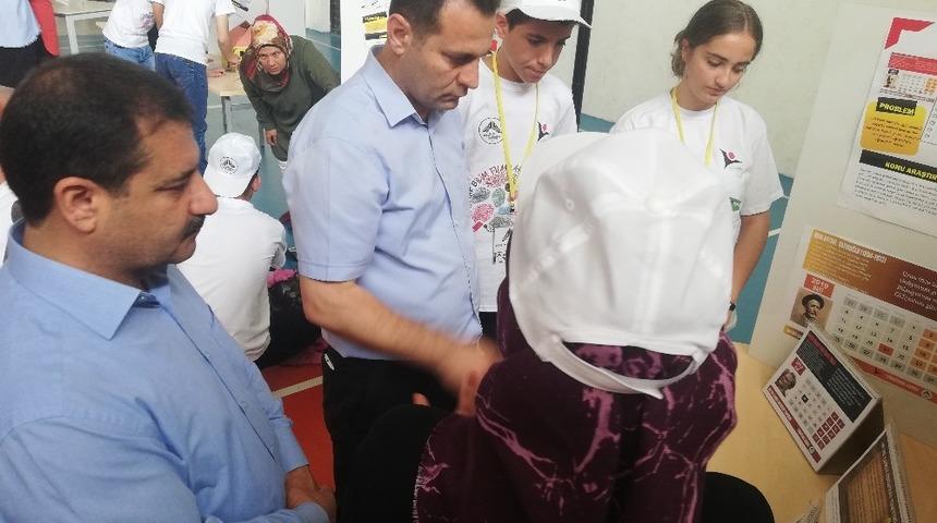Kahtalı &ouml;ğrencilerden bilimsel projeler fuarı