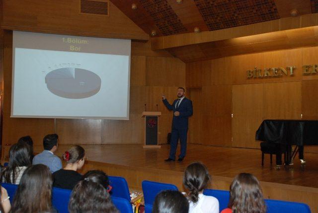 Prof. Dr. Hasan Türkez, Bilkent Okulları’nda konferans verdi