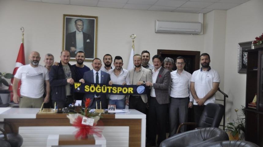 Söğütspor’dan Başkan İsmet Sever’e ziyaret