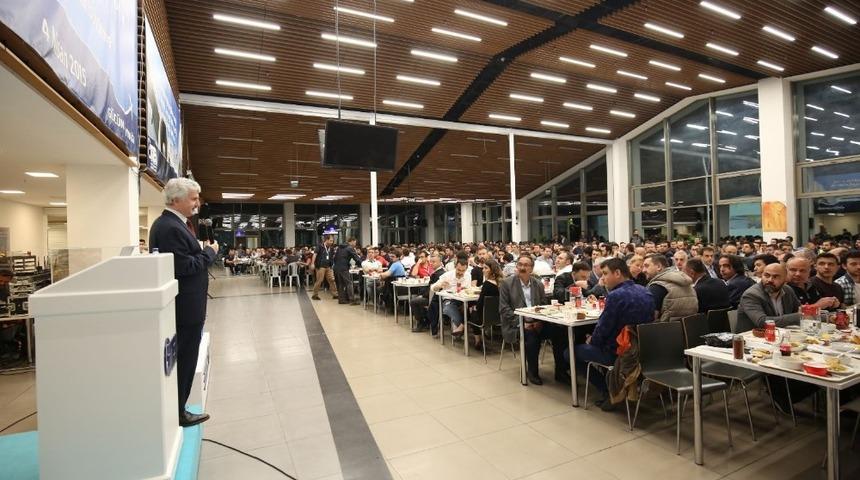 TEI &ccedil;alışanları geleneksel iftar yemeğinde buluştu