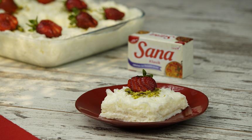 Damla sakızlı muhallebili güllaç tarifi