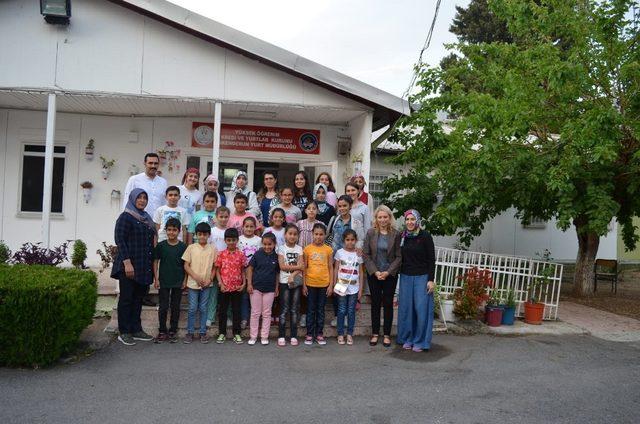 KYK’lı öğrenciler Hatay’da gönül bağı kuruyor