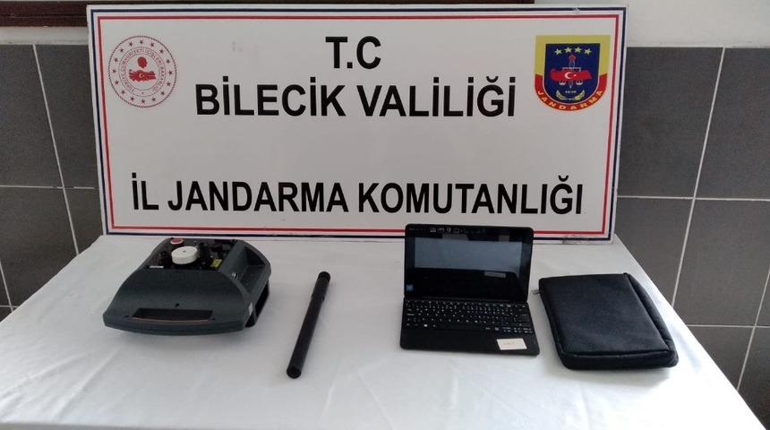 Kaçak kazıya suçüstü