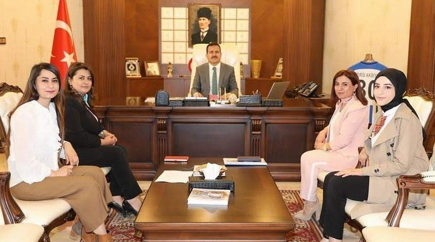 Dernek başkanlarından Vali Akbıyık&rsquo;a ziyaret