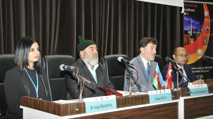 S&Uuml;&rsquo;de &ldquo;Uluslararası Nah&ccedil;ıvan&rsquo;dan Konya&rsquo;ya Bir K&ouml;pr&uuml; Konferansı&rdquo; yapıldı