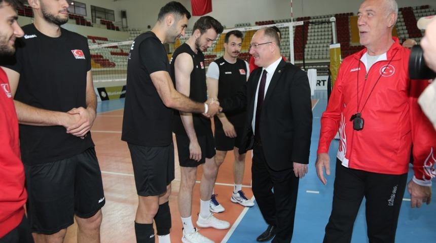 Bilgin:" Milli takımımızı Sivas&rsquo;ta ağırlamanın mutluluğunu yaşıyoruz"