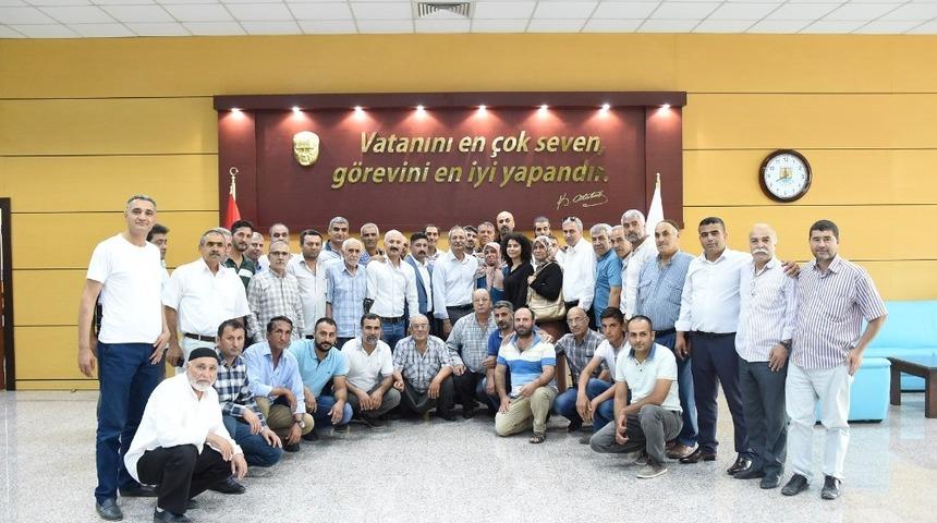 Başkan Bozdoğan, 10 yıl önce iptal edilen dolmuş hat sahiplerine müjde verdi