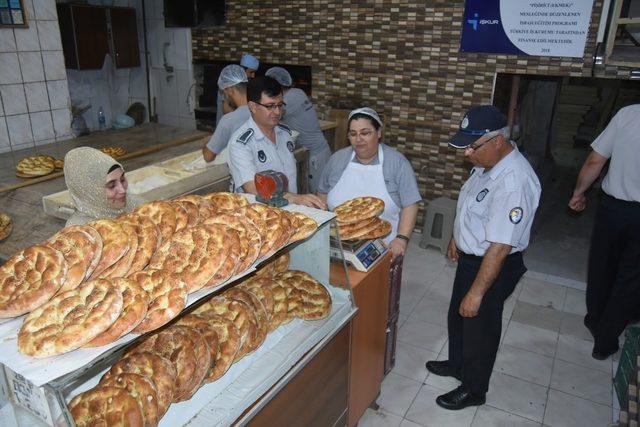 Salihli’de fırınlara Ramazan denetimi