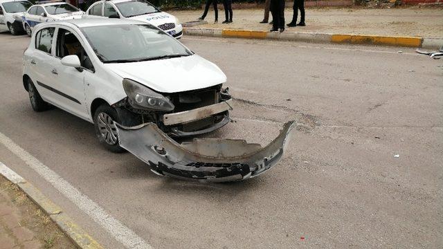 Elazığ’da  trafik kazası: 1 yaralı