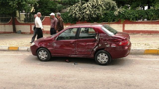 Elazığ’da  trafik kazası: 1 yaralı