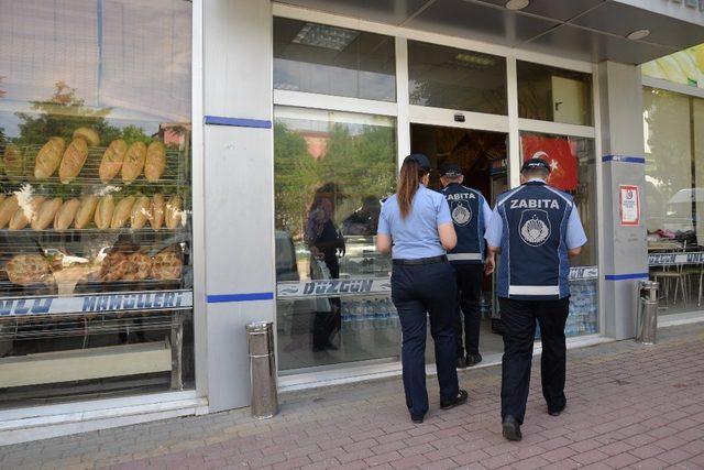 Zabıta Müdürlüğü’nden ekmek ve pide gramaj denetimi