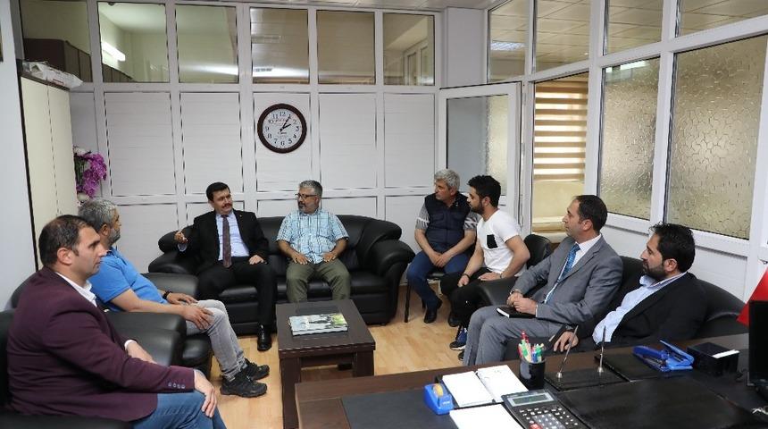 Vali Arslantaş&rsquo;tan gazeteciler cemiyetine ziyaret