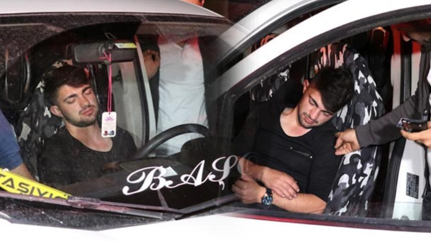 Araçta uyudu, el frenini çekmeyi unuttu!