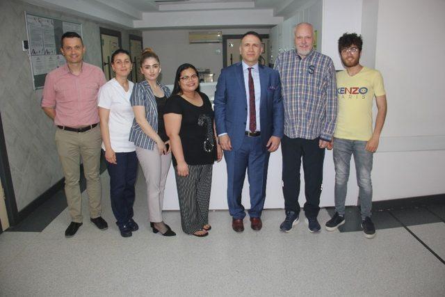 Danimarkalı çift Samsun’da şifa buldu