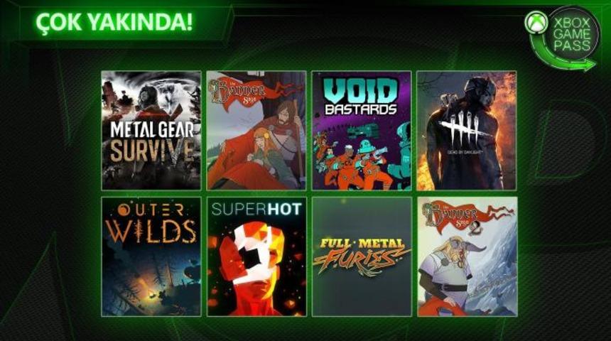 Xbox Game Pass, bugün yeni oyunlar ile karşımıza çıktı