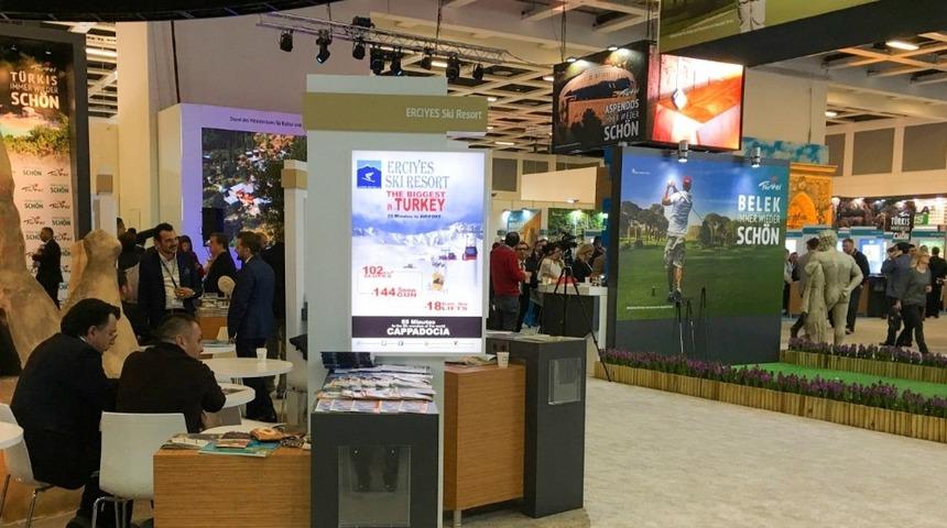 Erciyes Uluslararası Tanıtımlarını S&uuml;rd&uuml;r&uuml;yor