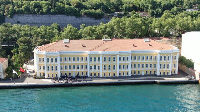 (Havadan fotoğraflarla) - Yanan Galatasaray Üniversitesi'nin restorasyon tamamlandı