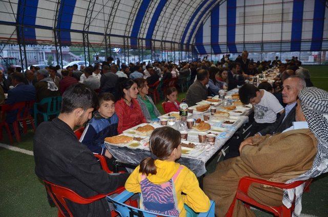 Beytüşşebap’ta şehit yakınları ve gaziler iftarda bir araya geldi