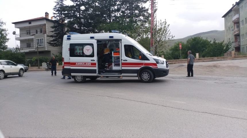 Yahyalı’da trafik kazası: 2 yaralı