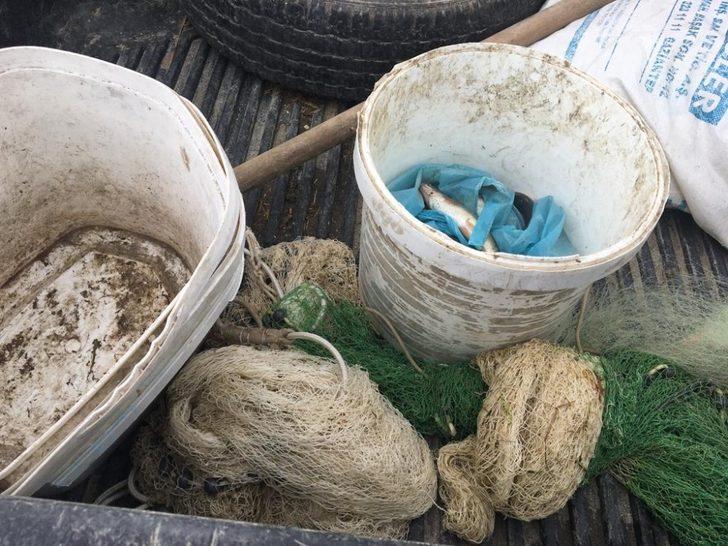 Jandarma 510 metre manyat ağ ile bin 250 kilo inci kefali ele geçirdi G2