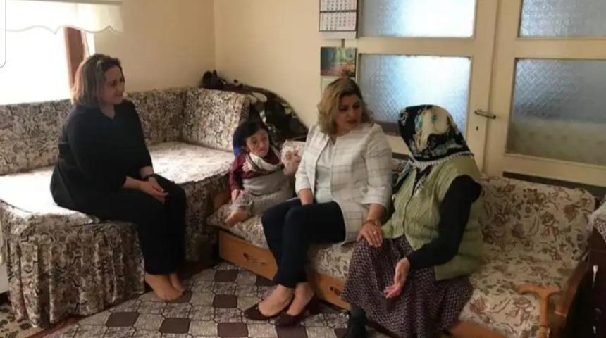 Şefkat eli projesi kapsamında aile ziyaretleri sürüyor