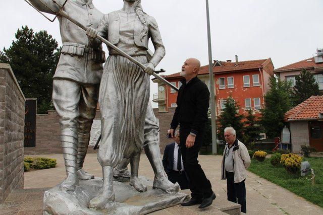 Kurtuluş Savaşı’nın simgesi heykellere bakım ve temizlik çalışması