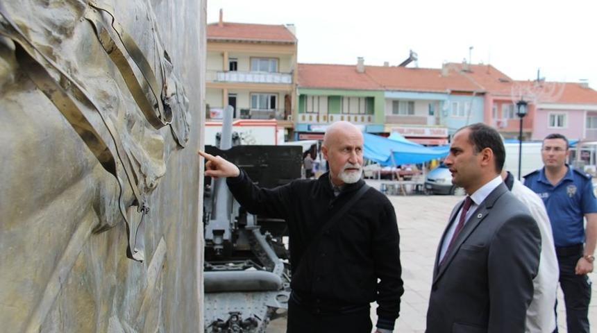Kurtuluş Savaşı&rsquo;nın simgesi heykellere bakım ve temizlik &ccedil;alışması