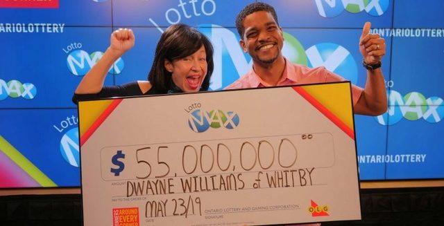 Lotto Max çekilişinde 55 milyon dolar kazandı