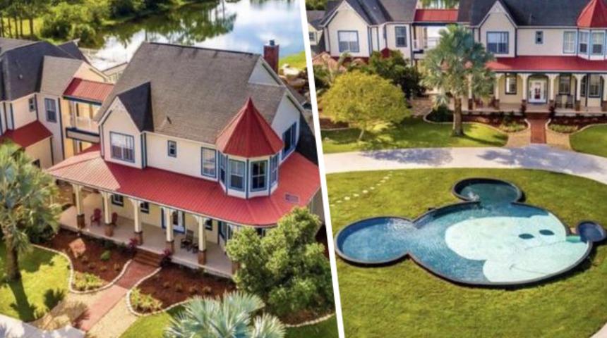 Her şey düşünülmüş! Mickey Mouse evin içi Disney hayranlarını büyülüyor