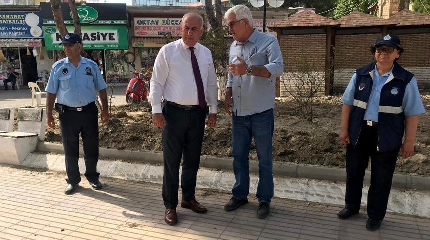 Söke Belediye Meydanı düzenleme çalışması beğeni topladı
