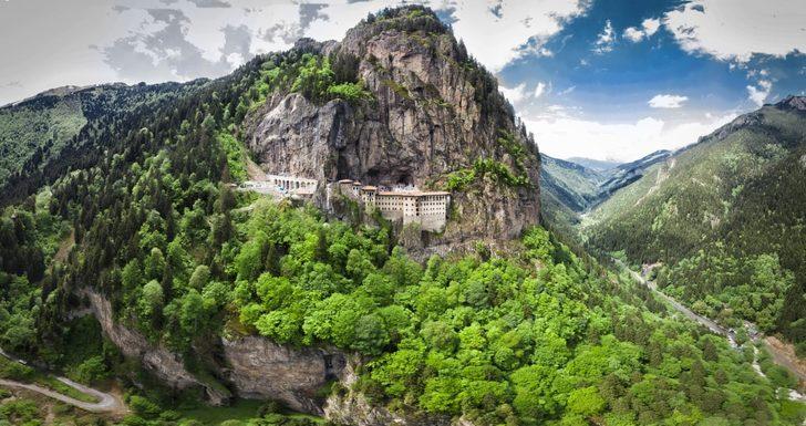 Sümela Manastırı restorasyonunda en zor görevi onlar gerçekleştirdi G1