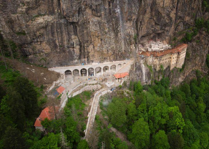 Sümela Manastırı restorasyonunda en zor görevi onlar gerçekleştirdi G2