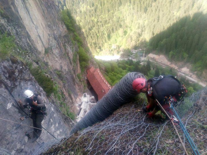 Sümela Manastırı restorasyonunda en zor görevi onlar gerçekleştirdi G3