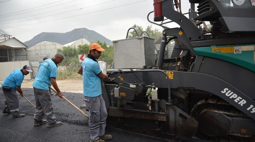 Alanya Belediyesi’nden Dim Çayı yol bakımı